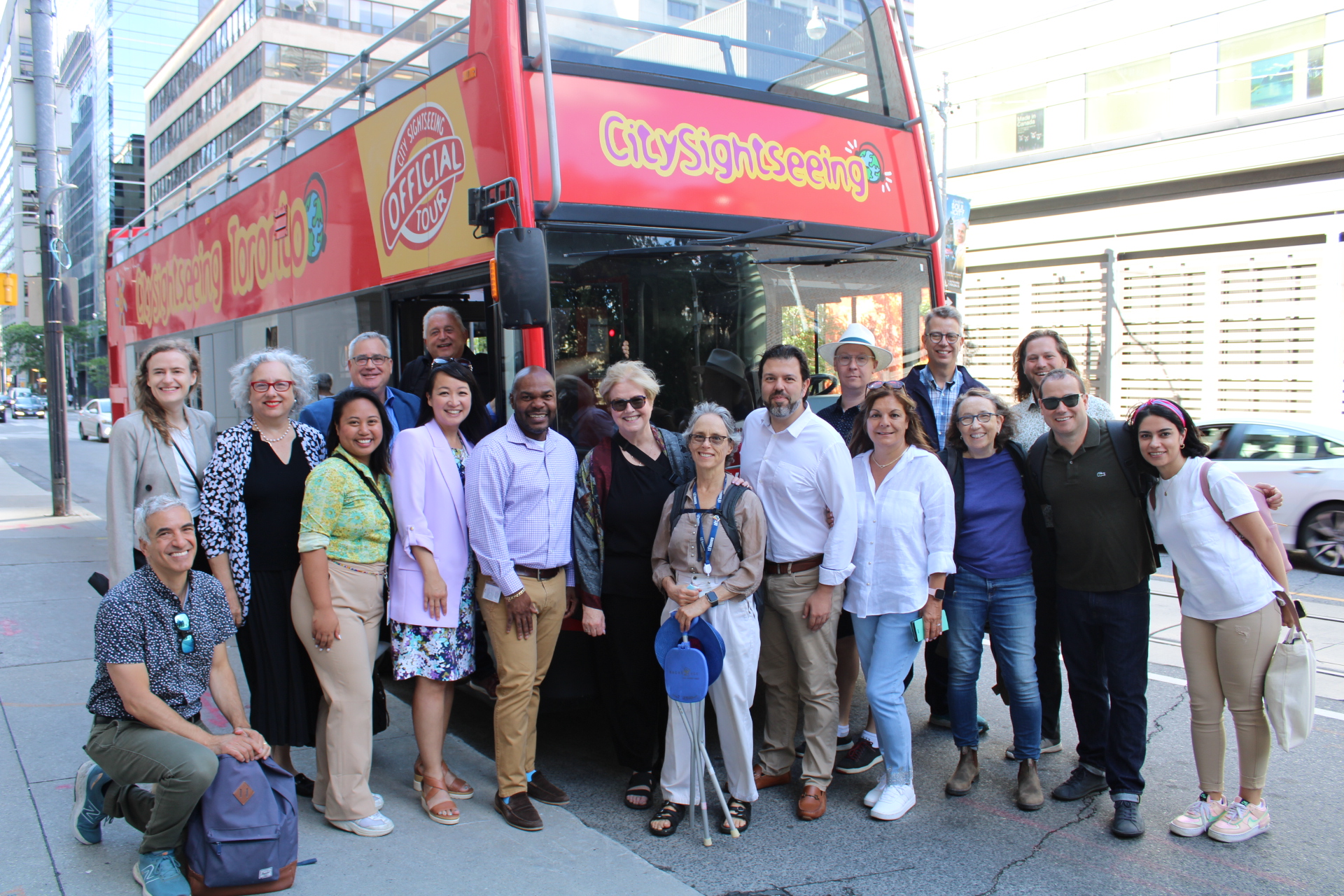 First BIA Bus Tour Attendees